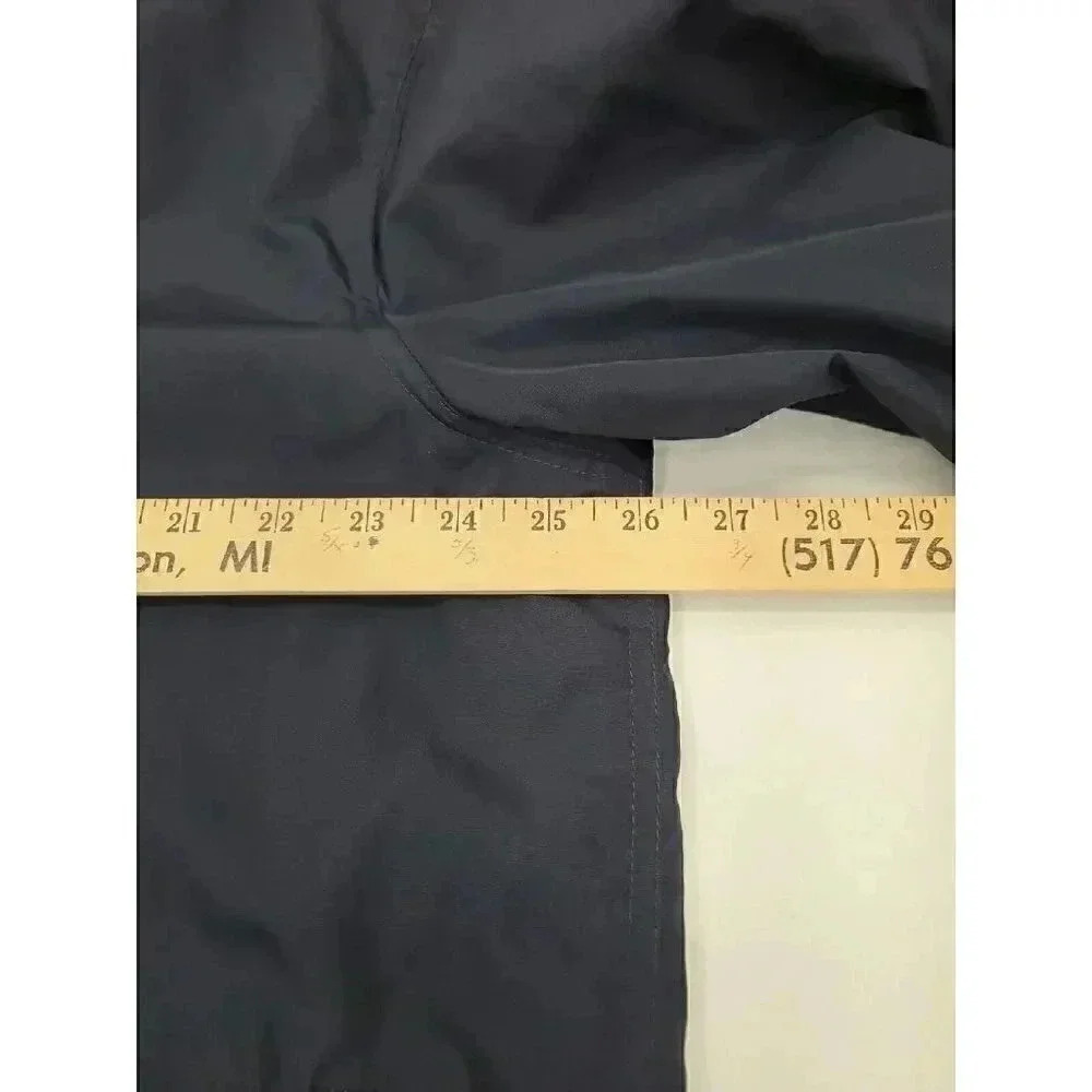 Vintage Eddie Bauer Blue Wind Jacket Men's Size Tall Large Vented Back - Picture 4 of 7